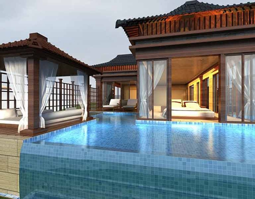 定安一线海景房